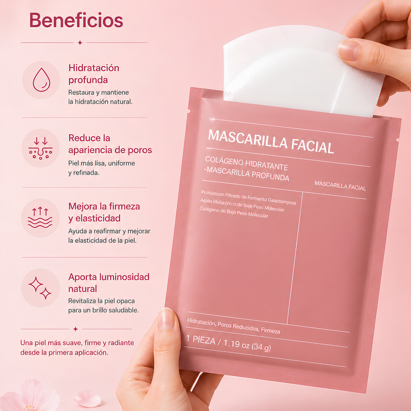 Mascarilla de Colágeno Hidratante