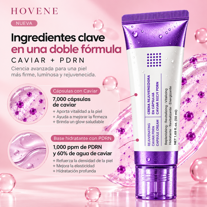 Crema Rejuvenecedora de Caviar + PDRN